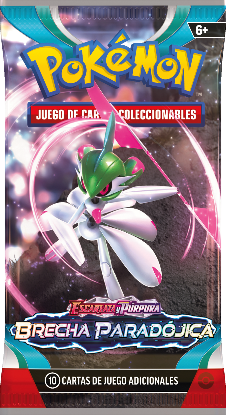 EN ESPAÑOL Pokémon TCG 1 Sleeved Booster Brecha Paradójica (Paradox Rift) en español