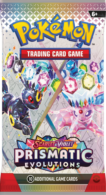Booster Pack (Sobre Suelto) Prismatic Evolutions en Inglés