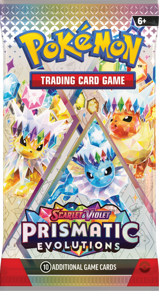 Booster Pack (Sobre Suelto) Prismatic Evolutions en Inglés