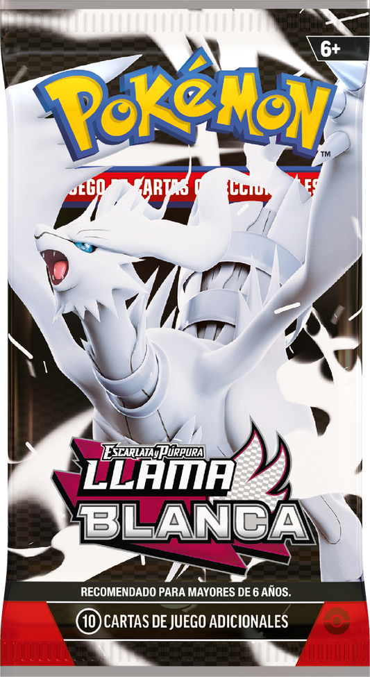 Sobre suelto Llama Blanca En Español