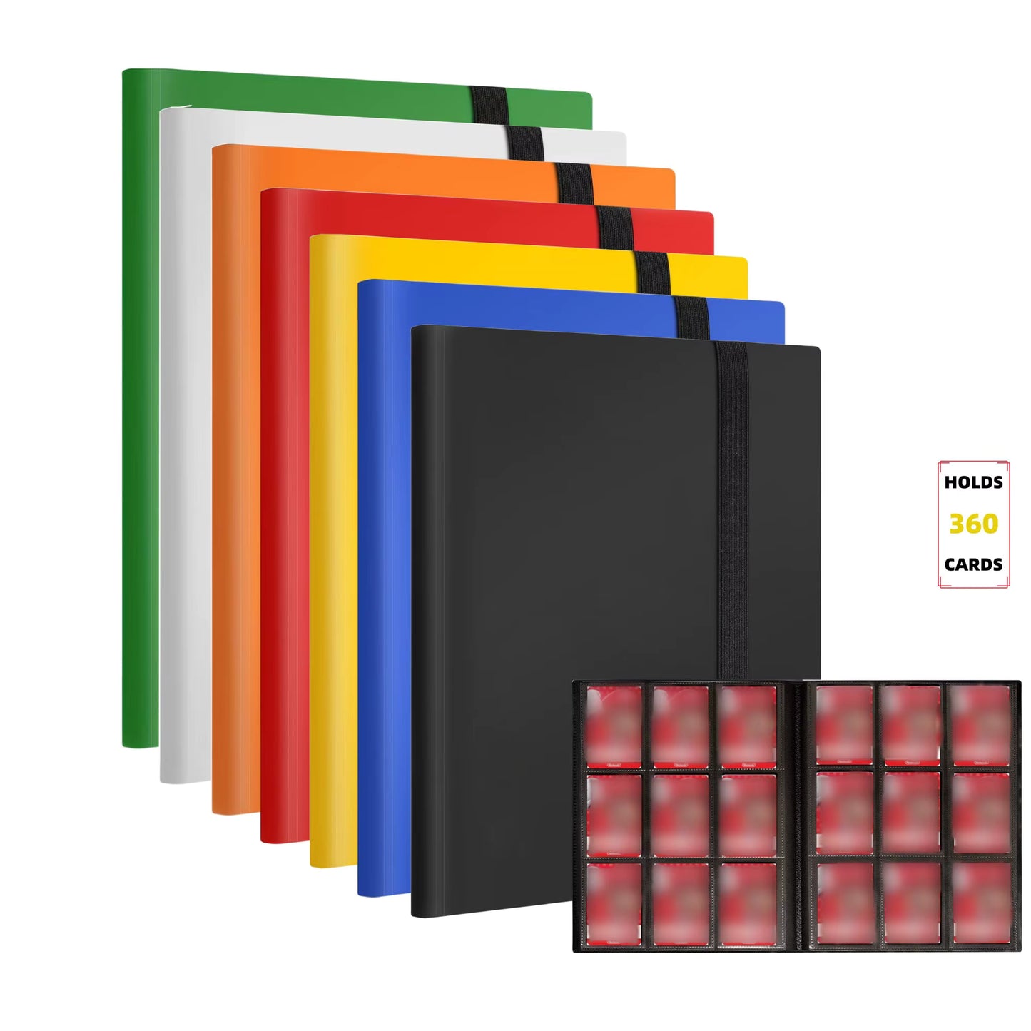 Carpeta Álbum para Cartas – 9 Bolsillos (360 Cartas) Genérica