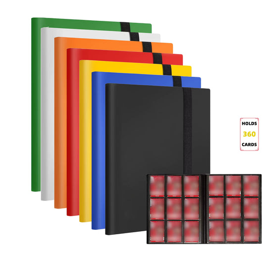 Carpeta Álbum para Cartas – 9 Bolsillos (360 Cartas) Genérica