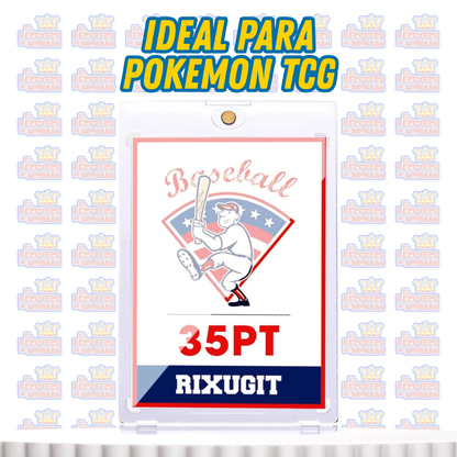 Acrílico Soporte Magnético para Tarjetas – 35PT One Touch con Protección UV