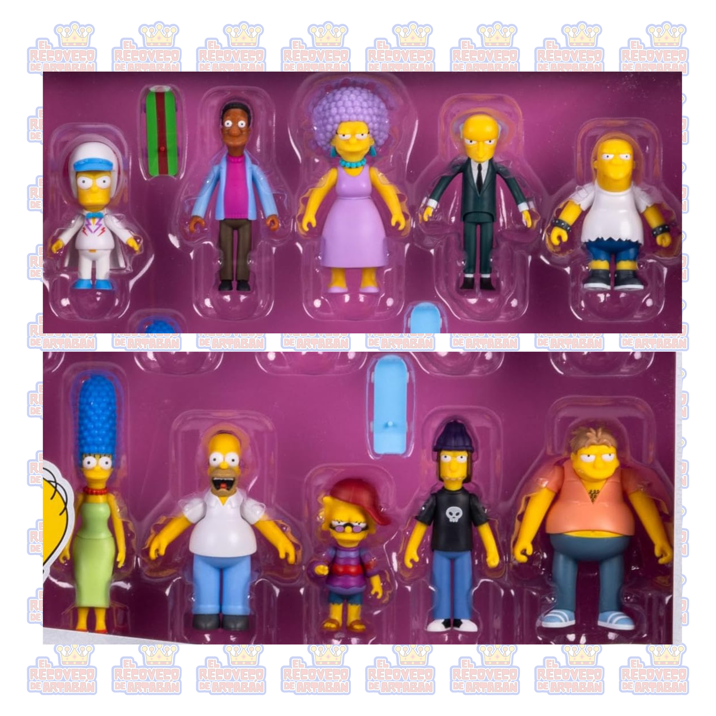 The Simpsons – Set de Figuras JAKKS Pacific Escala 2.5″