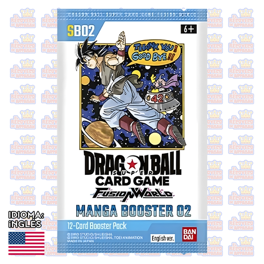 Sobre Suelto Dragon Ball Super Card Game – Fusion World Manga 02 Booster Pack (SB-02)