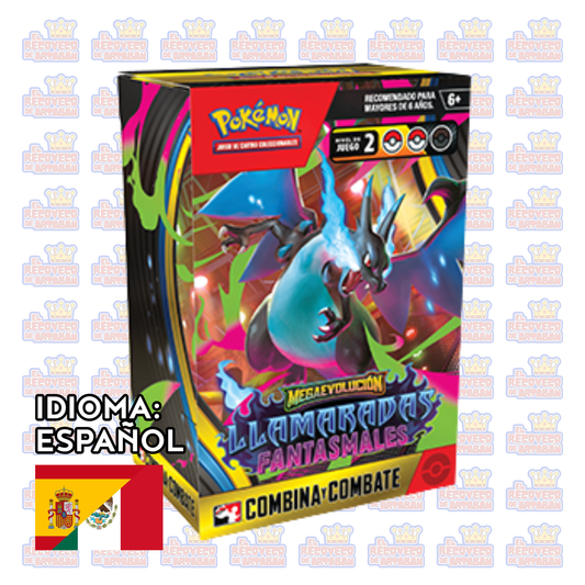 Combina y combate en Español - Pokémon TCG: Mega Evolution - Phantasmal Flames