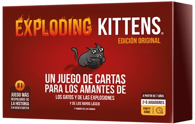 Exploding Kittens – Juego de Cartas en Español (Producto original)