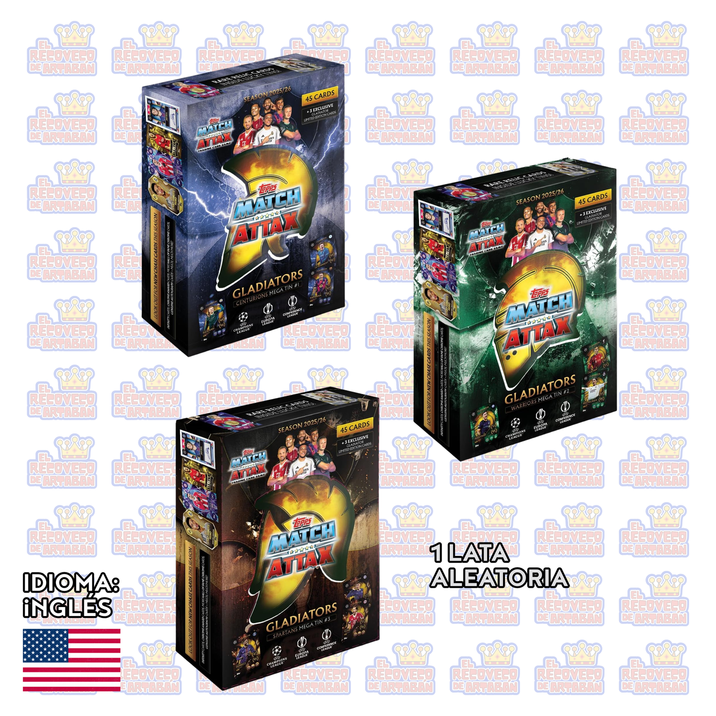 Una Mega Lata - Topps Match Attax: UCC 25/26