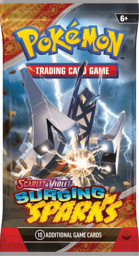 Sobre suelto Surging Sparks en Inglés