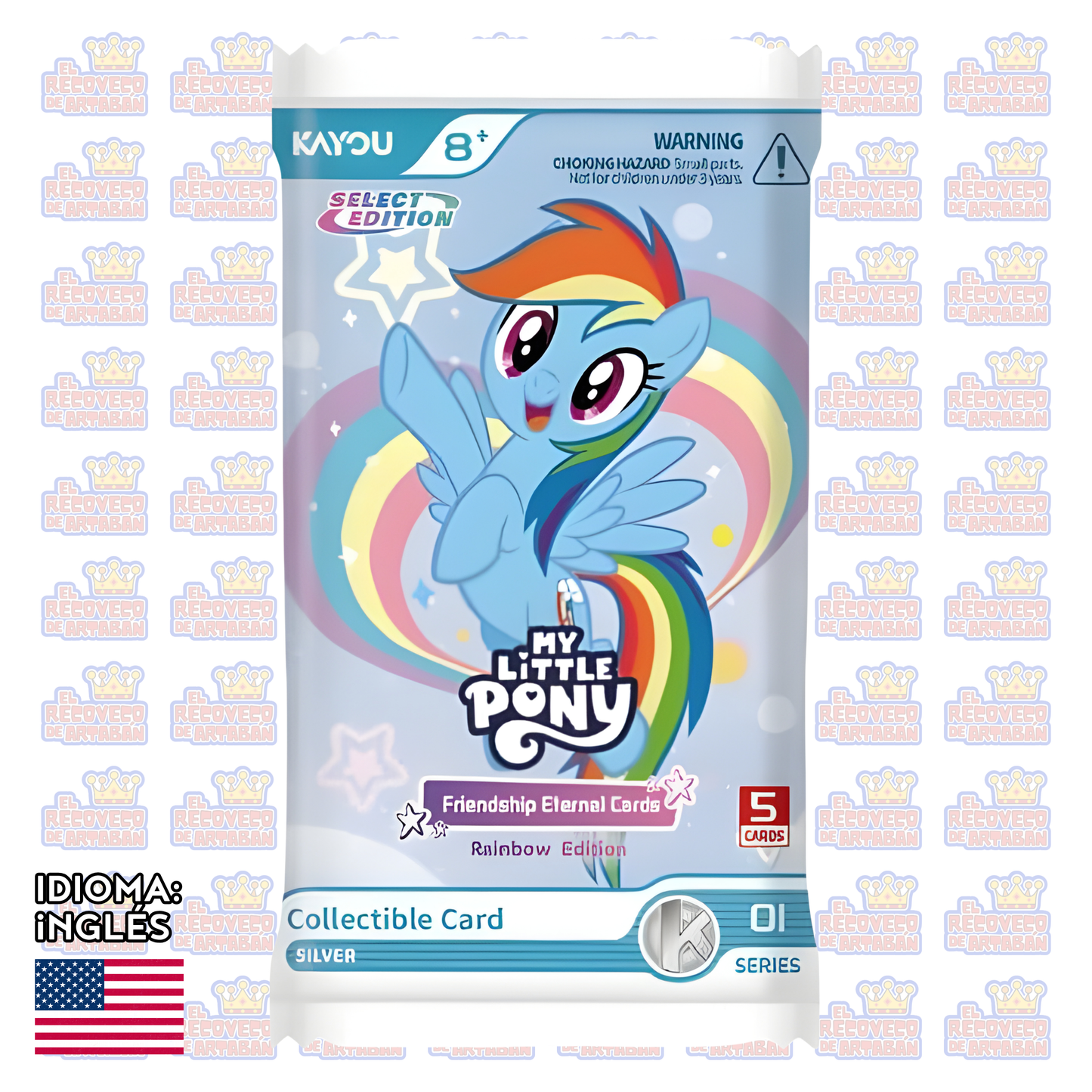 KAYOU My Little Pony Friendship Eternal Cards – Rainbow Edition Series 1 (Sobre Individual)