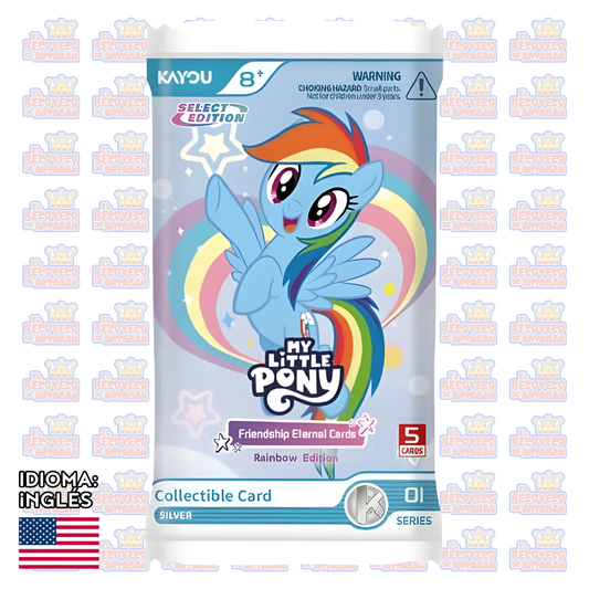 KAYOU My Little Pony Friendship Eternal Cards – Rainbow Edition Series 1 (Sobre Individual)