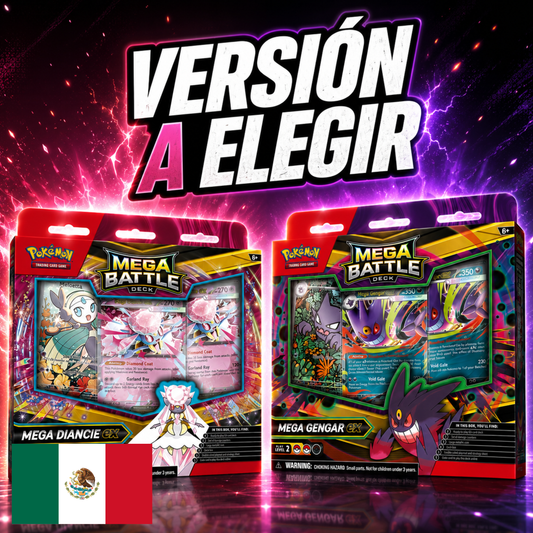 En Español - Pokémon TCG: Mega Battle Deck (Mega Gengar ex / Mega Diancie ex)
