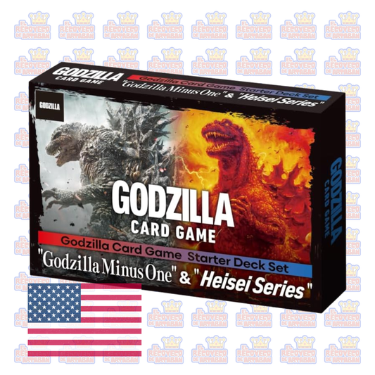 Godzilla Card Game: Starter Deck Set – Godzilla Minus One & Heisei Series (En Inglés)