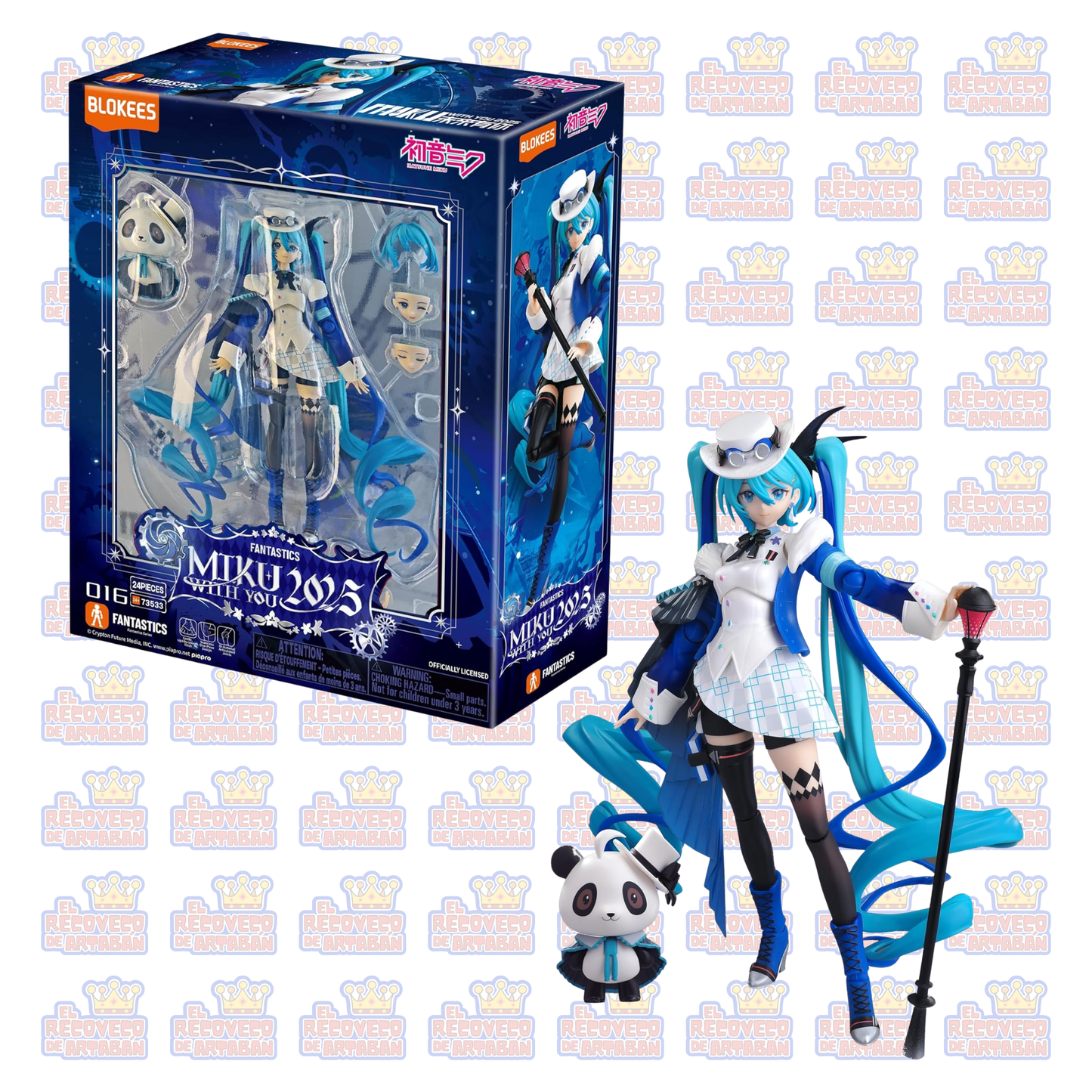 Blokees Fantastics Series: Hatsune Miku – Miku With You 2025 Exclusivo