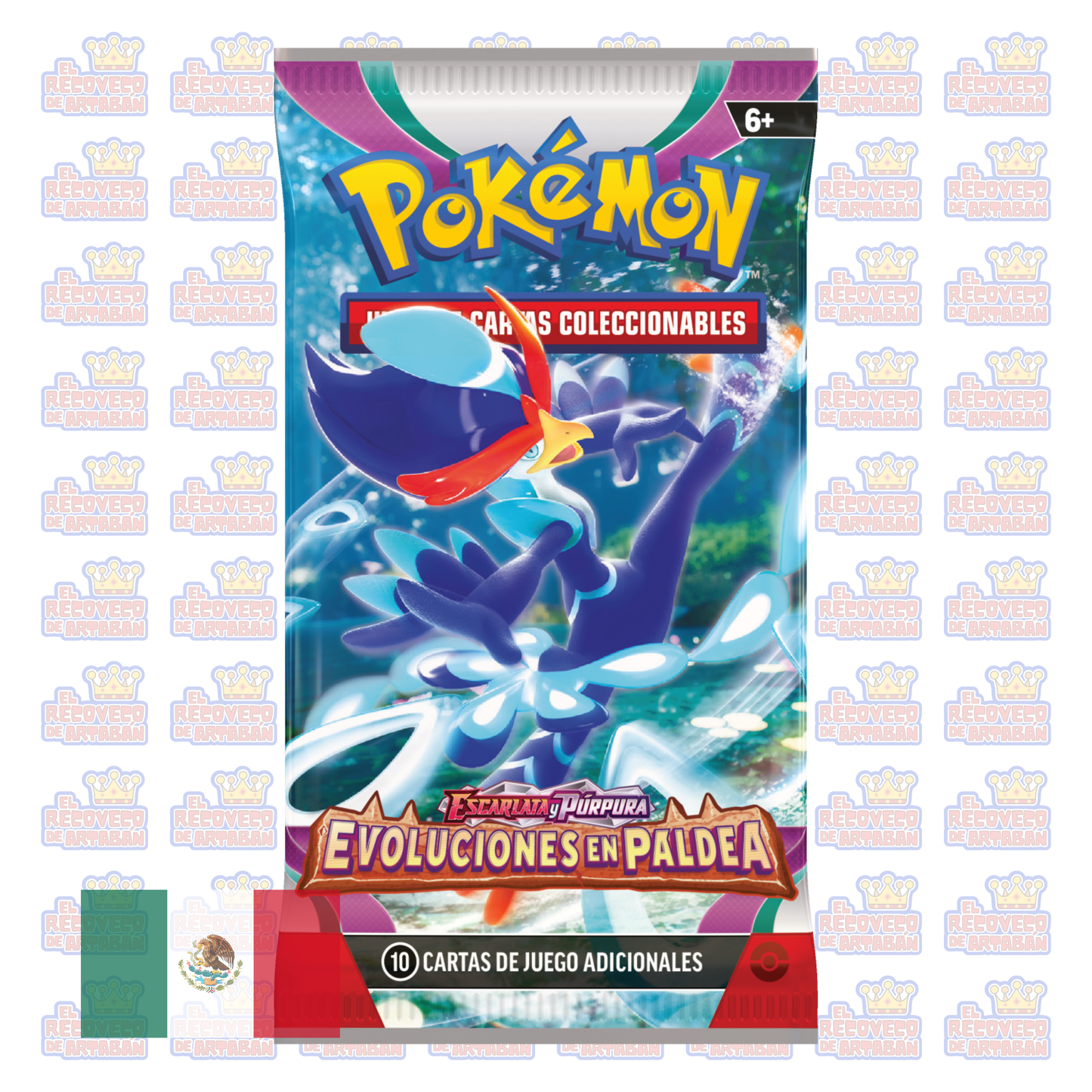 Sobre Individual - Pokémon TCG: Escarlata y Púrpura – Evoluciones en Paldea | En Español