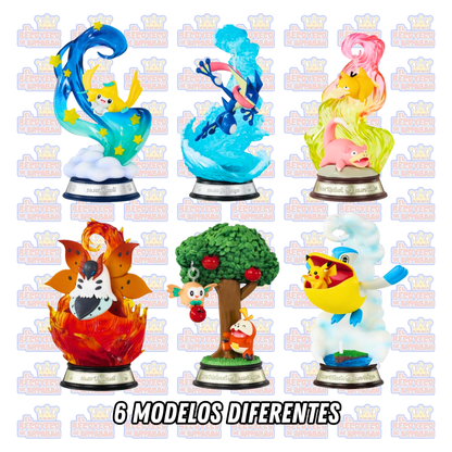Re-Ment Pokémon Swing Vignette Collection 3 | Figura coleccionable